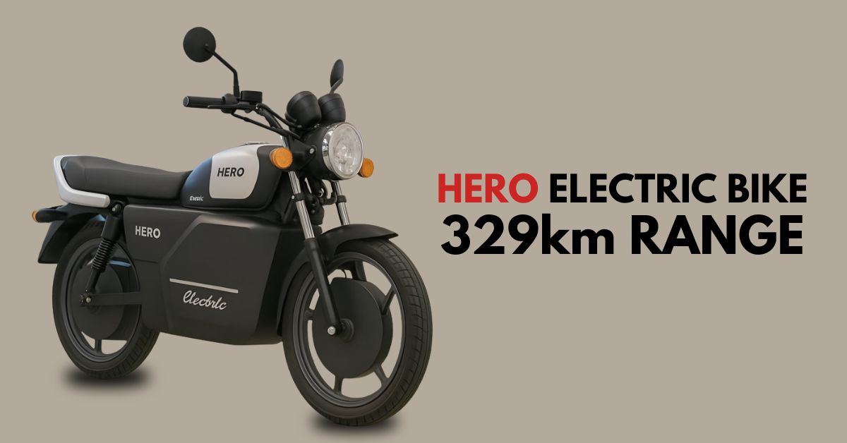 Hero Electric Bike 329km Range