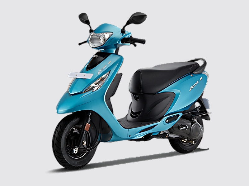 TVS Scooty Zest 110 lightweight scooter for ladies under 80000